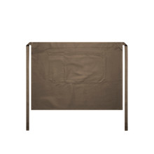 Carrie Half Apron | 1083 — WALNUT