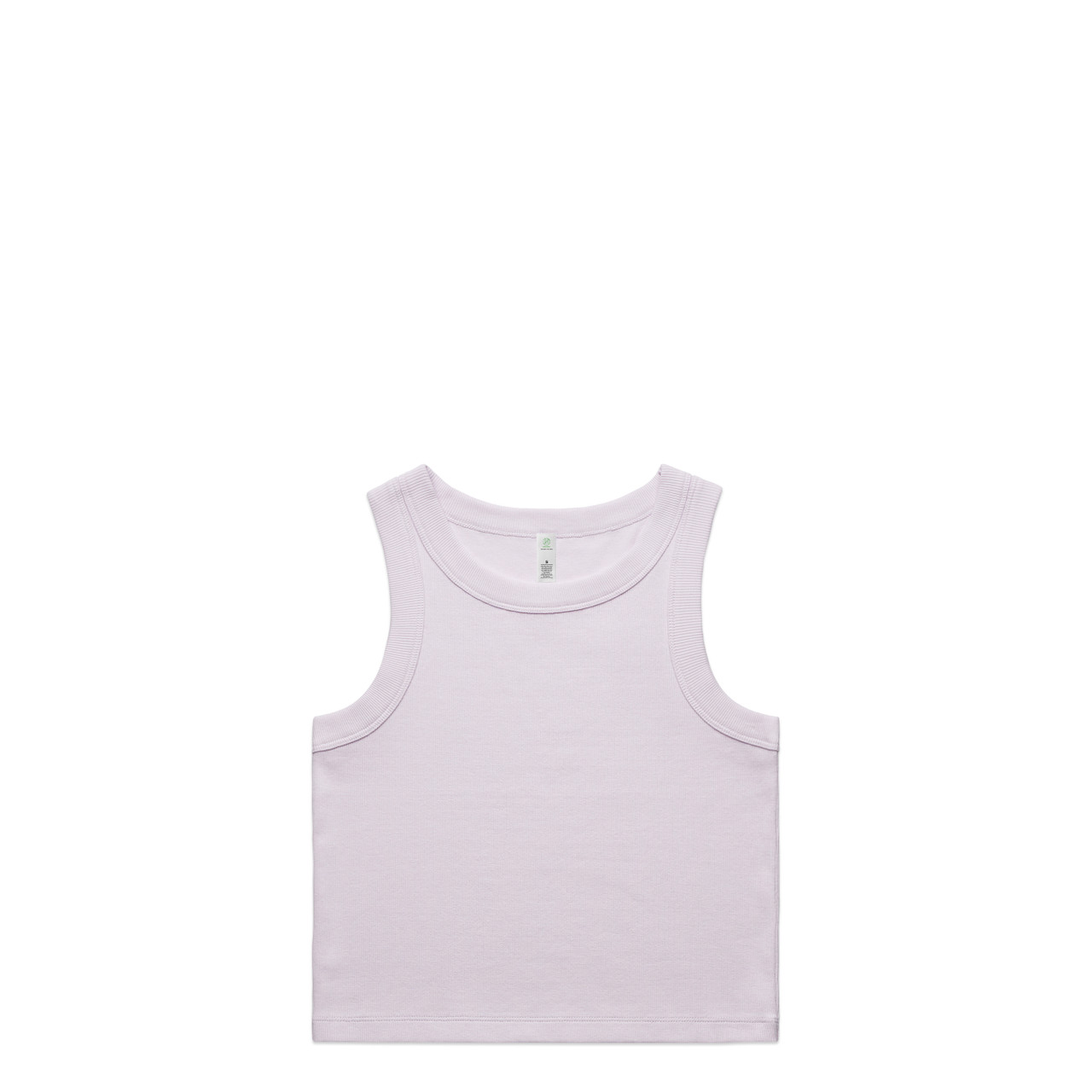 Wo's Organic Rib Crop Tank | 4064G