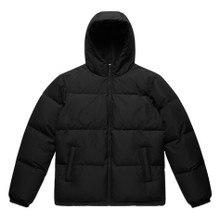 Hooded Puffer Jacket | 5590 — BLACK