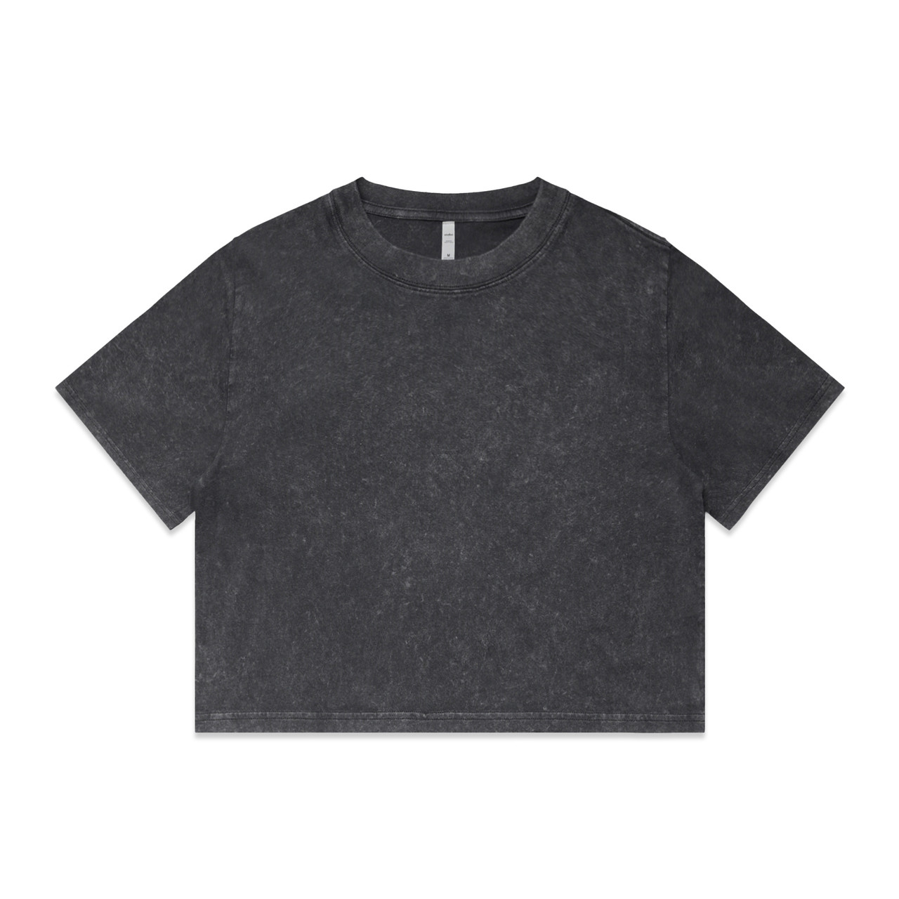 Tričko AS Colour Wo's Stone Wash Heavy Crop 4086