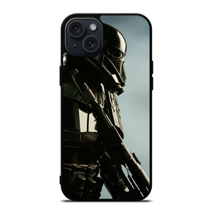 STAR WARS ROUGE1 DEATH TROOPER iPhone 15 Plus Case Cover STAR WARS ROUGE1 DEATH TROOPER iPhone 15 Plus Case Cover