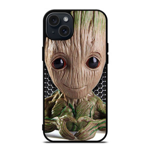 Super Cute Baby Groot iPhone 15 Plus Case Cover Super Cute Baby Groot iPhone 15 Plus Case Cover