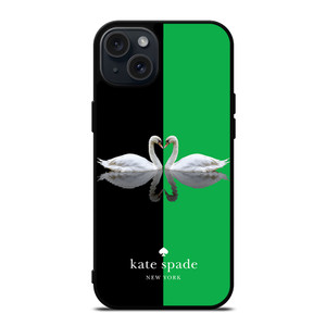 Swan Kate Spade iPhone 15 Plus Case Cover Swan Kate Spade iPhone 15 Plus Case Cover