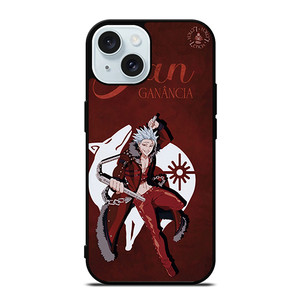 Ban Seven Deadly Sins Ganancia iPhone 15 Case Cover Ban Seven Deadly Sins Ganancia iPhone 15 Case Cover