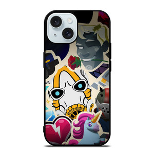 BORDERLANDS COLLAGE iPhone 15 Case Cover BORDERLANDS COLLAGE iPhone 15 Case Cover