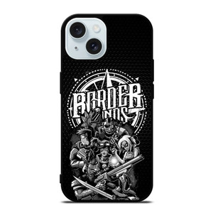 BORDERLANDS MONOCHROME iPhone 15 Case Cover BORDERLANDS MONOCHROME iPhone 15 Case Cover