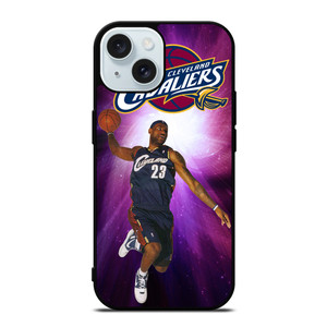 CLEVELAND CAVALIERS KING JAMES iPhone 15 Case Cover CLEVELAND CAVALIERS KING JAMES iPhone 15 Case Cover