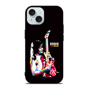 Eddie Van Halen Color iPhone 15 Case Cover Eddie Van Halen Color iPhone 15 Case Cover