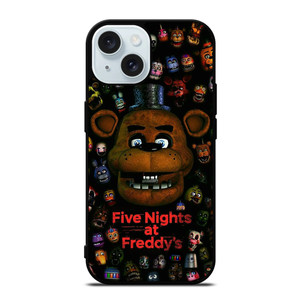 Five Nights At Freddy's Poster iPhone 15 Case Cover Five Nights At Freddy's Poster iPhone 15 Case Cover