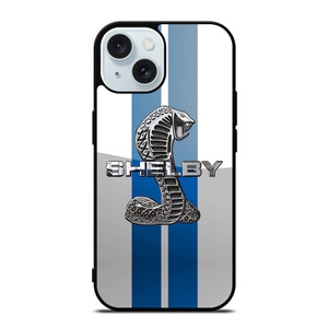 FORD SHELBY COBRA BADGE iPhone 15 Case Cover FORD SHELBY COBRA BADGE iPhone 15 Case Cover