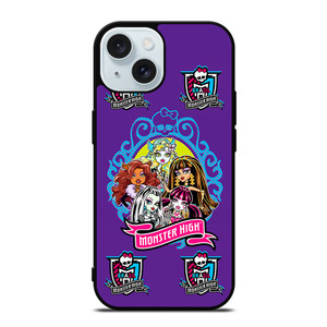 Frankie Stein Monster High Wallpaper iPhone 15 Case Cover Frankie Stein Monster High Wallpaper iPhone 15 Case Cover
