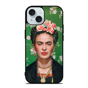 Frida Kahlo Legendary Portrait iPhone 15 Case Cover Frida Kahlo Legendary Portrait iPhone 15 Case Cover