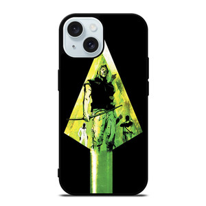 GREEN ARROW SYMBOL iPhone 15 Case Cover GREEN ARROW SYMBOL iPhone 15 Case Cover