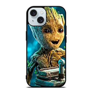 GUARDIANS OF THE GALAXY BABY GROOT iPhone 15 Case Cover GUARDIANS OF THE GALAXY BABY GROOT iPhone 15 Case Cover