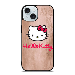 HELLO KITTY FACE iPhone 15 Case Cover HELLO KITTY FACE iPhone 15 Case Cover