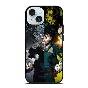 Izuku Midoriya My Hero Academia Face Off iPhone 15 Case Cover Izuku Midoriya My Hero Academia Face Off iPhone 15 Case Cover