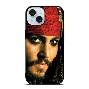 JACK SPARROW PIRATES OF THE CARIBBEAN iPhone 15  Case Cover JACK SPARROW PIRATES OF THE CARIBBEAN iPhone 15  Case Cover