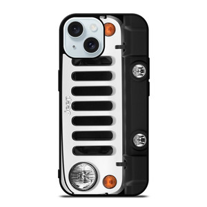 JEEP WRANGLER FRONT SIDE iPhone 15 Case Cover JEEP WRANGLER FRONT SIDE iPhone 15 Case Cover