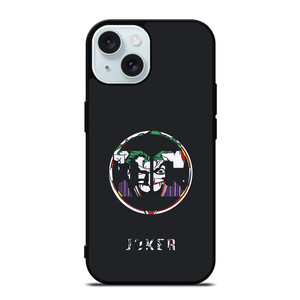 Joker DC Logo iPhone 15 Case Cover Joker DC Logo iPhone 15 Case Cover
