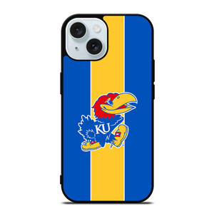 Kansas Jayhawks Logo iPhone 15 Case Cover Kansas Jayhawks Logo iPhone 15 Case Cover