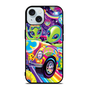 LISA FRANK ASTROBLAST iPhone 15  Case Cover LISA FRANK ASTROBLAST iPhone 15  Case Cover