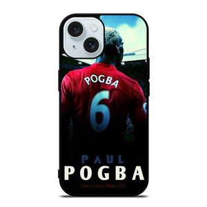 MAN UNITED PAUL POGBA iPhone 15 Case Cover MAN UNITED PAUL POGBA iPhone 15 Case Cover