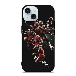 MICHAEL JORDAN ACTIONS iPhone 15 Case Cover MICHAEL JORDAN ACTIONS iPhone 15 Case Cover
