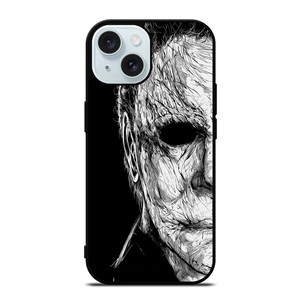 Michael Myers Halloween Half iPhone 15 Case Cover Michael Myers Halloween Half iPhone 15 Case Cover