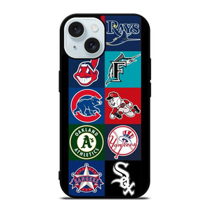 MLB Team Logo 2 iPhone 15 Case Cover MLB Team Logo 2 iPhone 15 Case Cover
