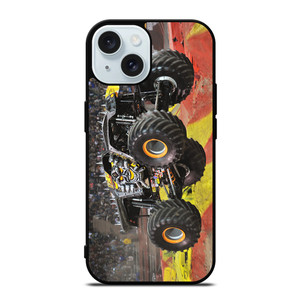 MONSTER TRUCK JUMPING iPhone 15 Case Cover MONSTER TRUCK JUMPING iPhone 15 Case Cover