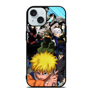 Naruto Characters Collage iPhone 15 Case Cover Naruto Characters Collage iPhone 15 Case Cover