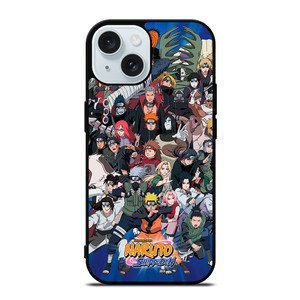 Naruto Shippuden Characters iPhone 15 Case Cover Naruto Shippuden Characters iPhone 15 Case Cover