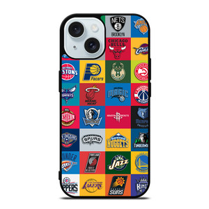 NBA Team Logo iPhone 15 Case Cover NBA Team Logo iPhone 15 Case Cover