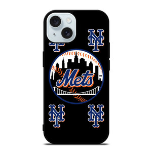 NEW YORK METS BATCH iPhone 15 Case Cover NEW YORK METS BATCH iPhone 15 Case Cover