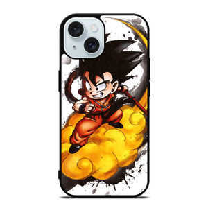 SON GOKU CHILD WITH THE CLOUD iPhone 15 Case Cover SON GOKU CHILD WITH THE CLOUD iPhone 15 Case Cover