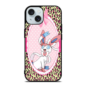 SYLVEON POKEMON IN FRAME iPhone 15 Case Cover SYLVEON POKEMON IN FRAME iPhone 15 Case Cover
