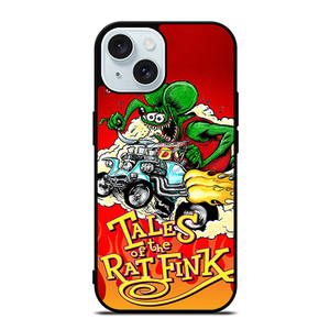 Tales of The Rat Fink Wheal iPhone 15 Case Cover Tales of The Rat Fink Wheal iPhone 15 Case Cover