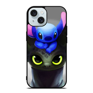 Toothless And Stitch Paint iPhone 15 Case Cover Toothless And Stitch Paint iPhone 15 Case Cover