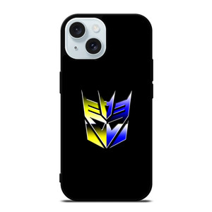 Transformers Decepticons Rainbow Logo iPhone 15 Case Cover Transformers Decepticons Rainbow Logo iPhone 15 Case Cover