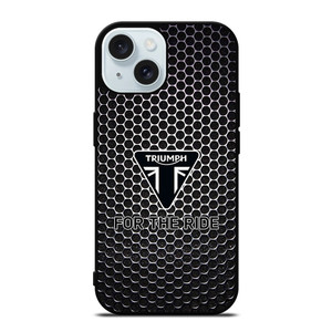 Triumph For The Ride Logo iPhone 15 Case Cover Triumph For The Ride Logo iPhone 15 Case Cover