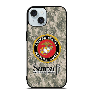 USMC US Marine Corps iPhone 15 Case Cover USMC US Marine Corps iPhone 15 Case Cover