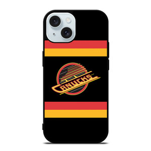 Vancouver Canucks Retro iPhone 15 Case Cover Vancouver Canucks Retro iPhone 15 Case Cover