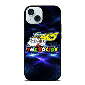 VR46 THE DOCTOR FIAT iPhone 15 Case Cover VR46 THE DOCTOR FIAT iPhone 15 Case Cover