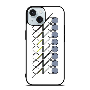 White CNCO Logo iPhone 15 Case Cover White CNCO Logo iPhone 15 Case Cover