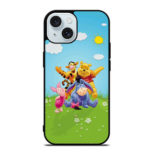 Winnie The Pooh & Friends iPhone 15 Case Cover Winnie The Pooh & Friends iPhone 15 Case Cover