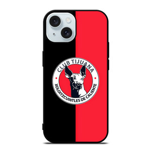 Xolos Club Tijuana iPhone 15 Case Cover Xolos Club Tijuana iPhone 15 Case Cover