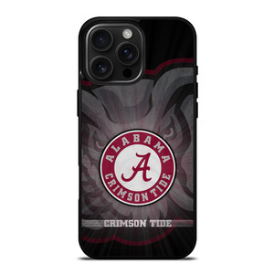 ALABAMA CRIMSON TIDE LOGO iPhone 16 Pro Max Case Cover ALABAMA CRIMSON TIDE LOGO iPhone 16 Pro Max Case Cover