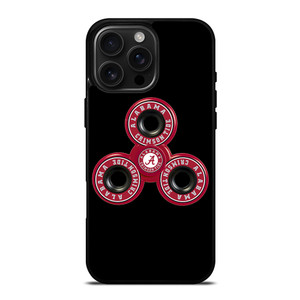 ALABAMA CRIMSON TIDE SPINER iPhone 16 Pro Max Case Cover ALABAMA CRIMSON TIDE SPINER iPhone 16 Pro Max Case Cover