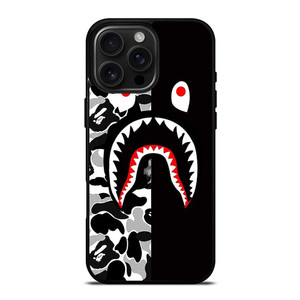 BAPE SHARK iPhone 16 Pro Max Case Cover BAPE SHARK iPhone 16 Pro Max Case Cover