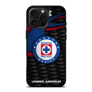 Cruz Azul Football Club Under Armour iPhone 16 Pro Max Case Cover Cruz Azul Football Club Under Armour iPhone 16 Pro Max Case Cover